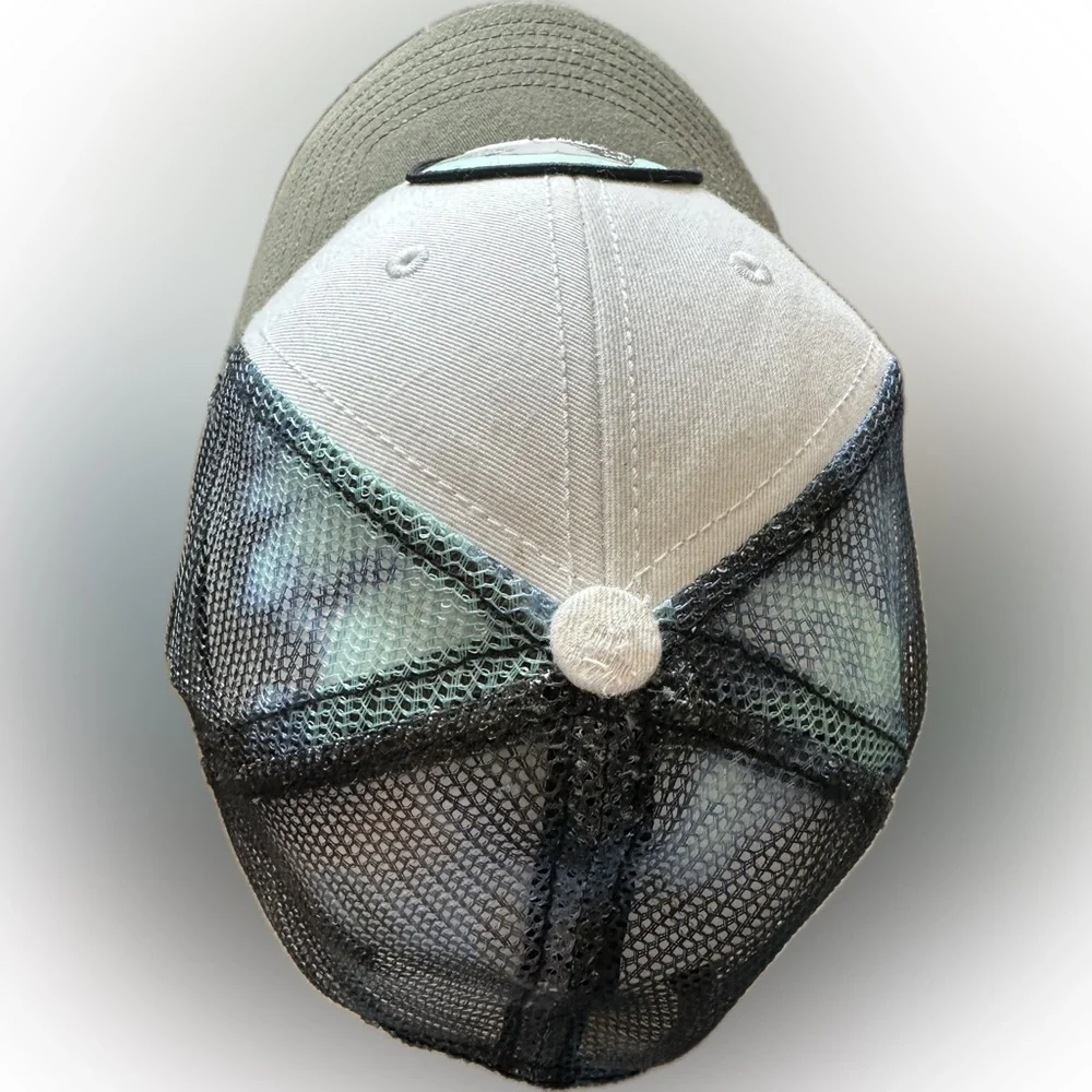 The North Face Snapback Mesh Back‎ Trucker Hats Blue One Size Lot of 2